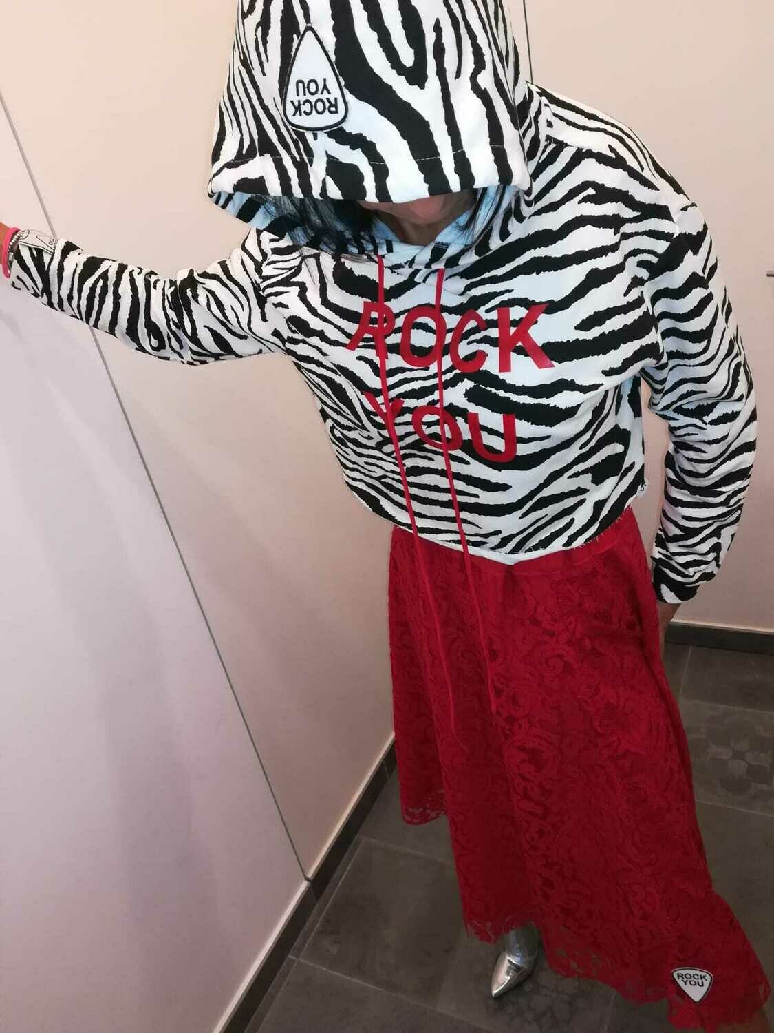 Mini felpa zebra