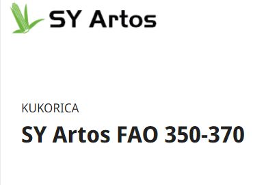 SY Artos FAO 360 50e.sz/zsák