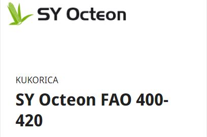SY Octeon FAO 410 50e.sz/zsák 50e.sz/zsák