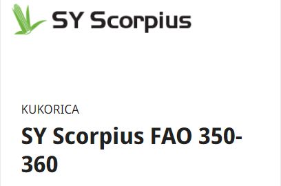 SY Scorpius FAO 355 50e.sz/zsák SY Scorpius FAO 355 50e.sz/zsák