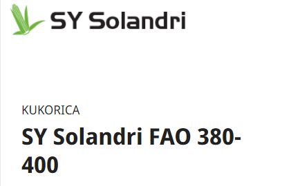 SY Solandri FAO 390 50e.sz/zsák