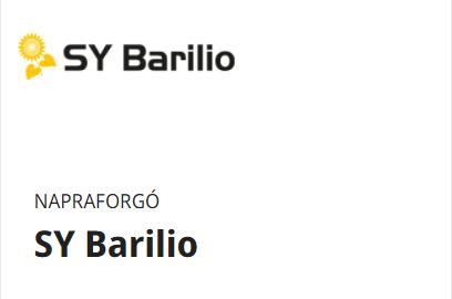 SY Barilio HO CL 150e.szem/zsák