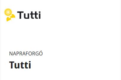 Tutti HO 150e.szem/zsák