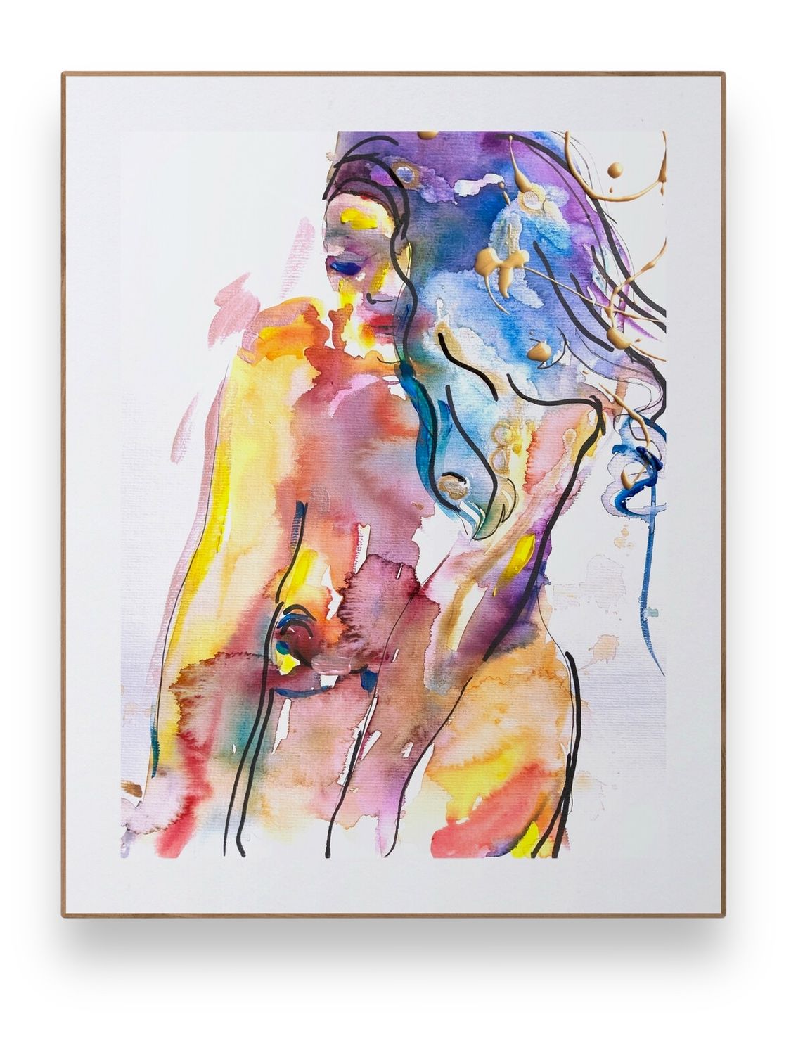 Abstract Nude Art Giclée Print Woman Body ‘Nudes‘