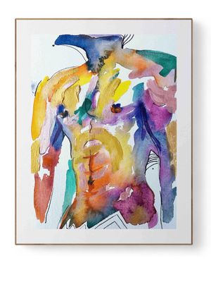 Abstract Nude Art Giclée Print Man Body ‘Provocative’