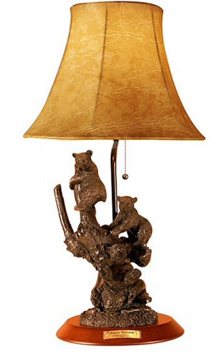 Triple Trouble Lamp