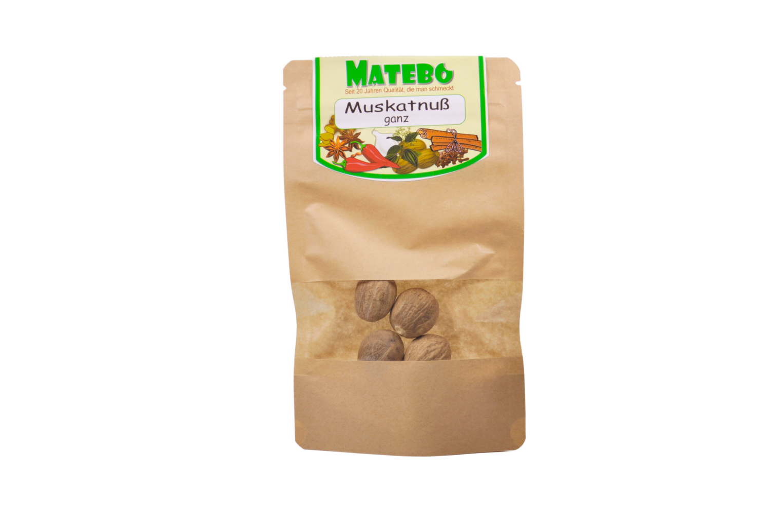 Muskatnuß (ganz)