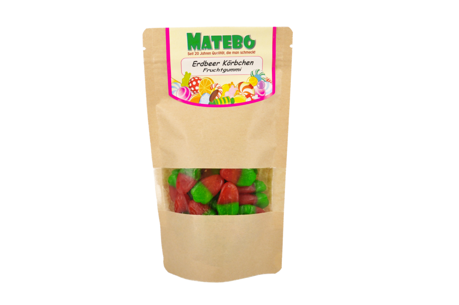 Erdbeer Körbchen (Fruchtgummi)