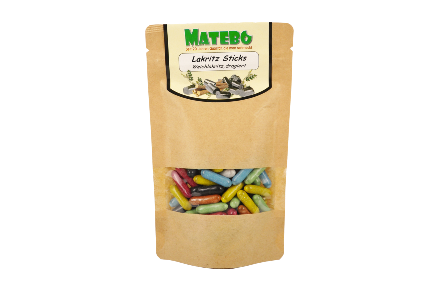 Lakritz Stick's (Weichlakritz dragiert)
