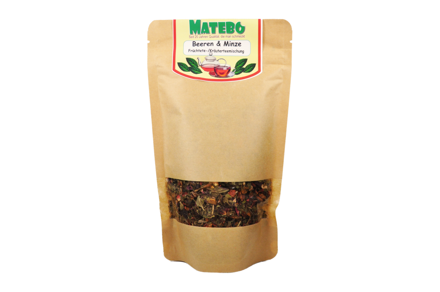 Beeren & Minze (Früchte- & Kräuterteemischung)
