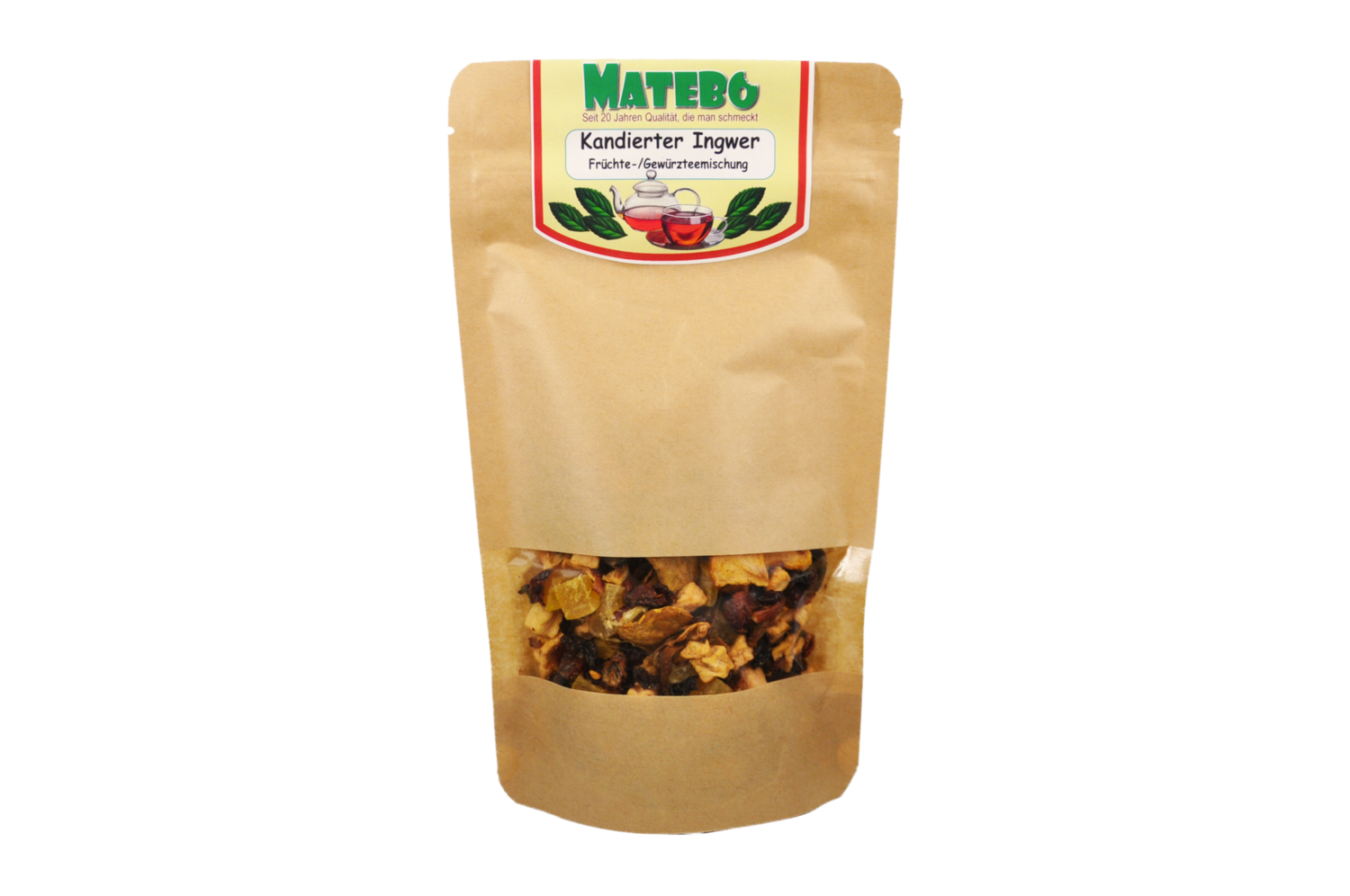 Kandierter Ingwer (Früchte- & Gewürzteemischung)