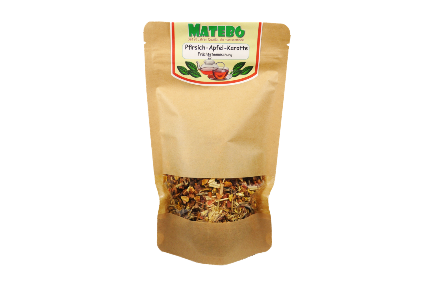 Pfirsich Apfel Karotte (Früchteteemischung)