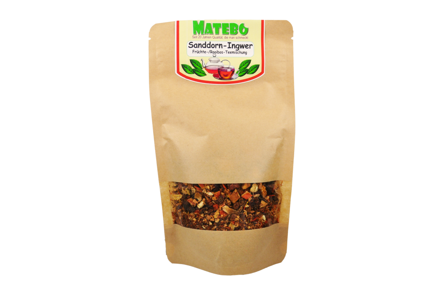 Sanddorn Ingwer (Rooibos Früchteteemischung)