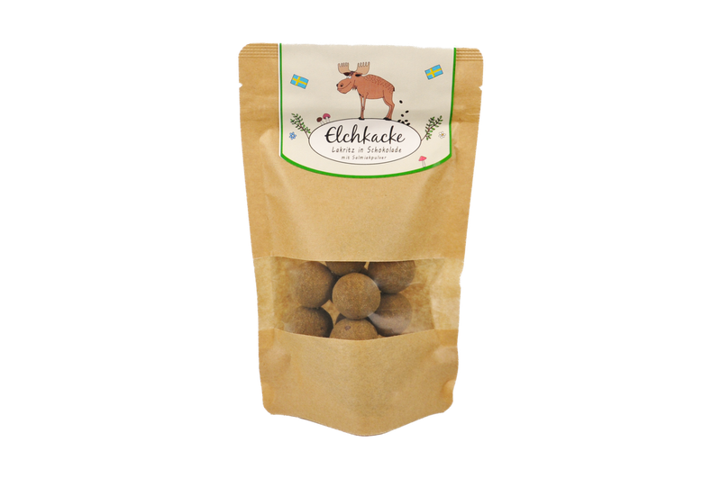 Elchkacke - Lakritz in Schokolade Elchkacke - Lakritz in Schokolade
