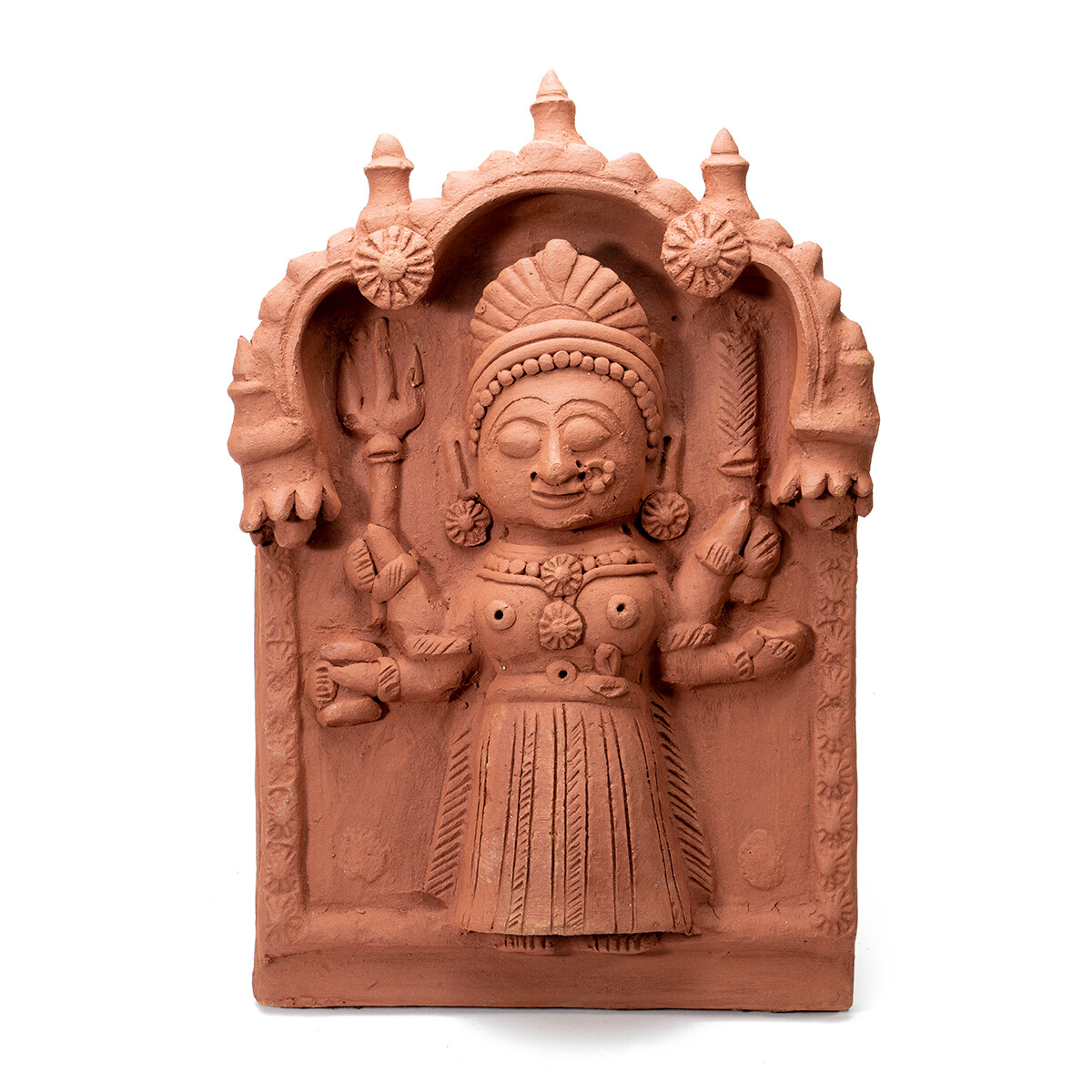 Terracotta Standing Goddess Panel