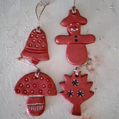 Christmas Ornaments (set of 4)