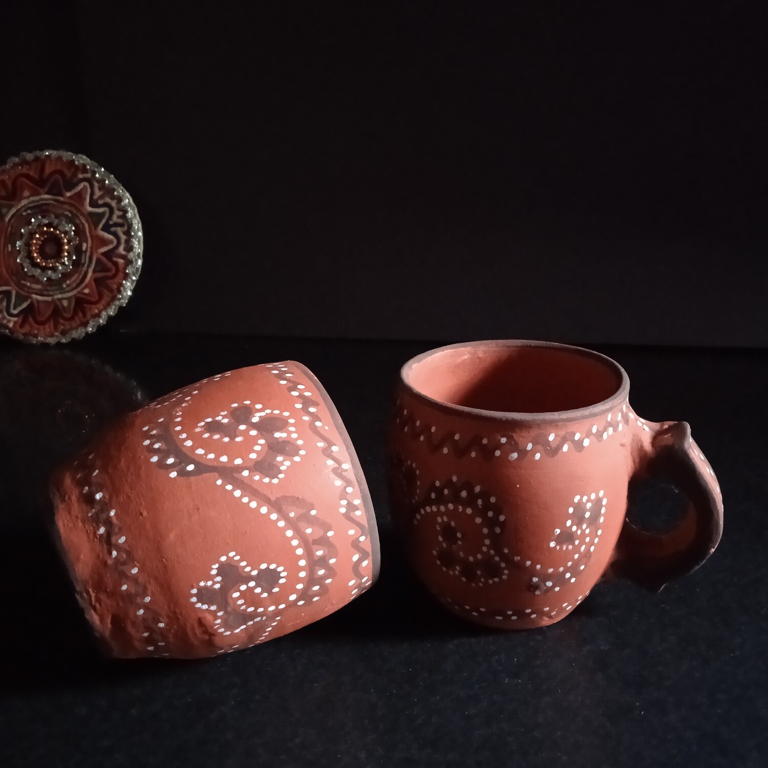 Khavda Painted Cups (Set of 2) - 1