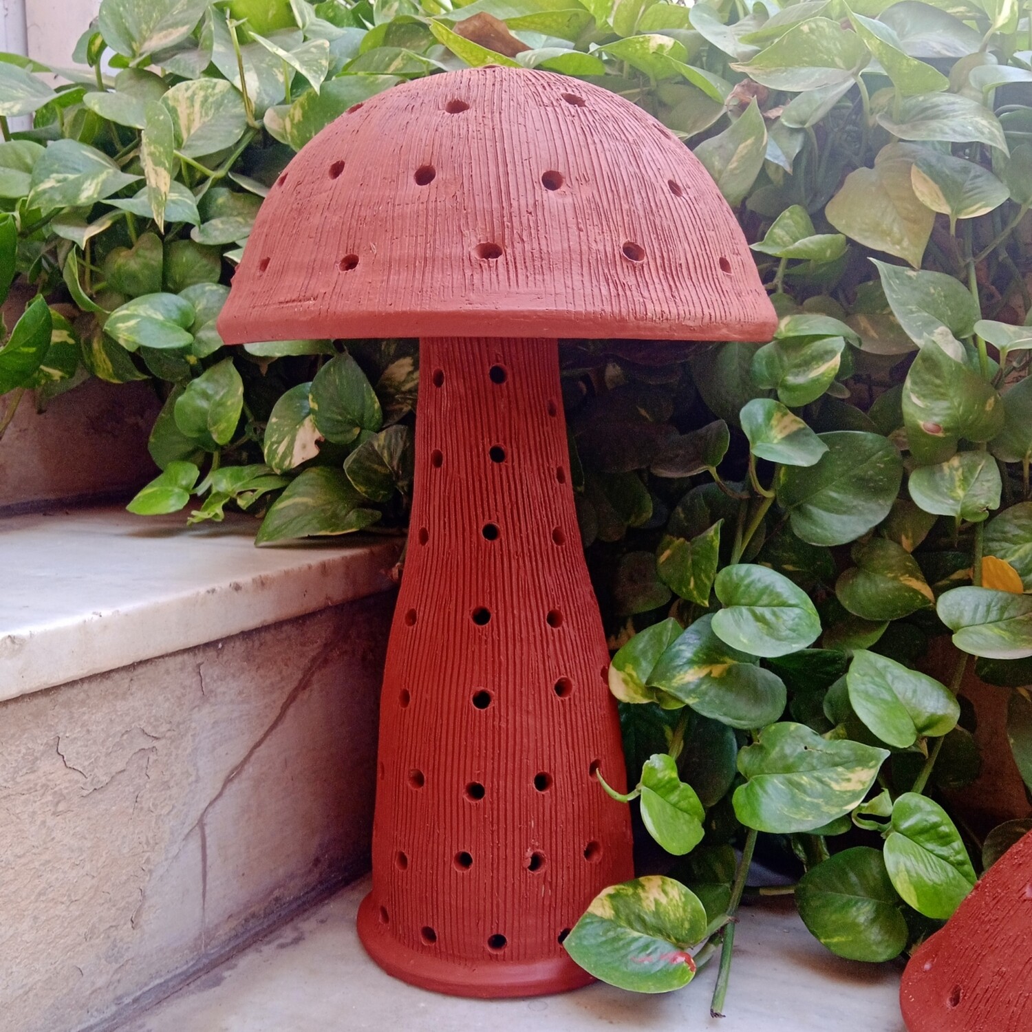 Terracotta Mushroom - Big