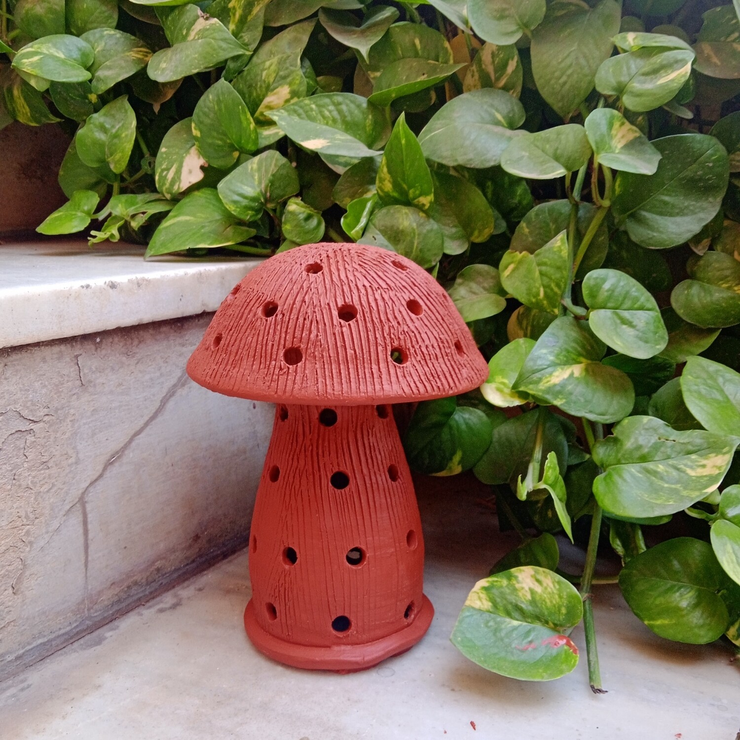 Terracotta Mushroom - Small