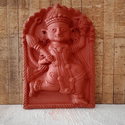 Terracotta Hanuman Panel
