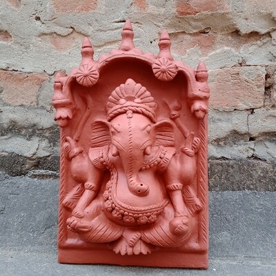 Ganesha - Terracotta Plaque