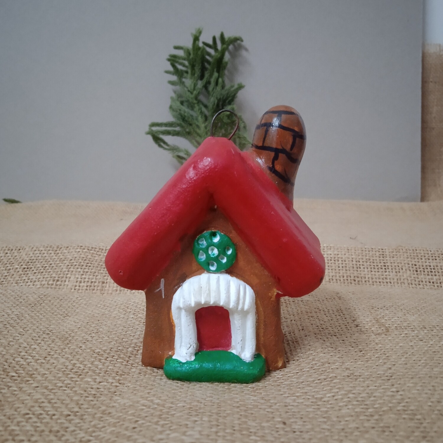 Terracotta Miniature Cottage 