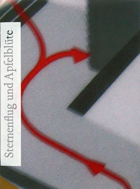 Sternenfug und Apfelblüte, SIGNED, artist book, extra verlag, 2013, free shipping
