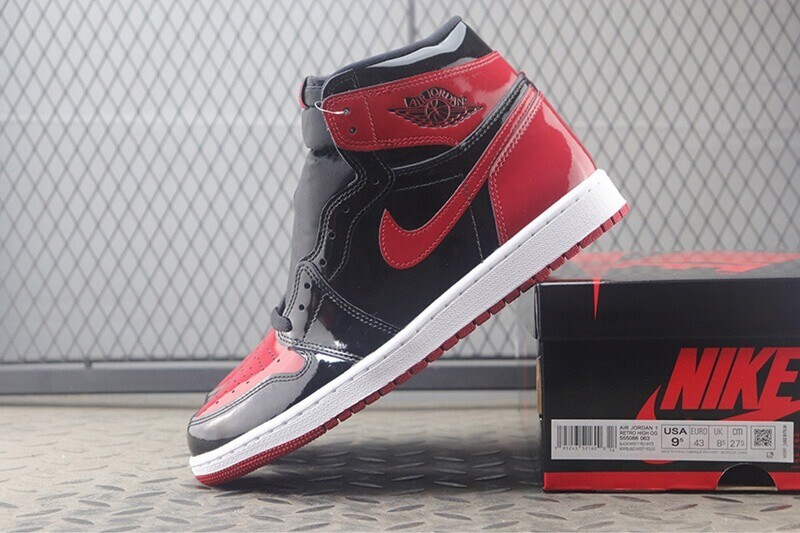 Jordan 1 Retro High OG Patent &#39;Bred&#39;