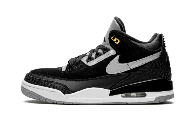 Jordan 3 Retro Tinker SP &#39;Black Cement&#39;