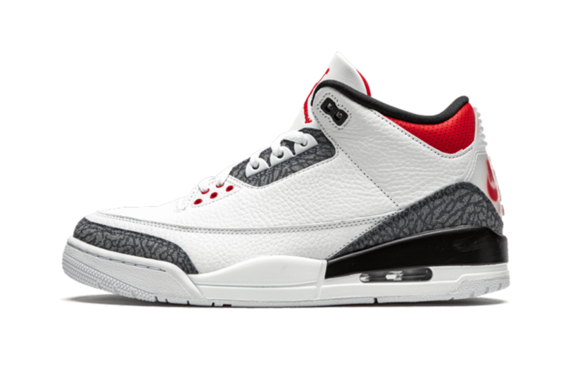 Jordan 3 Retro Denim SE &#39;Fire Red&#39;