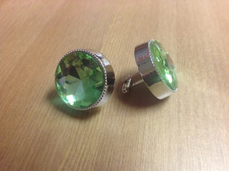 KING ROUNDED CUFF LINK