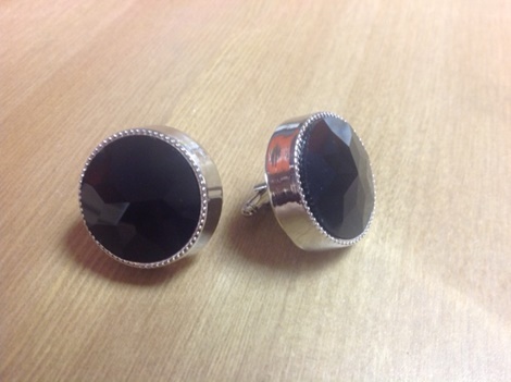 KING ROUNDED CUFF LINK