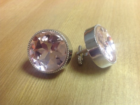 KING ROUNDED CUFF LINK