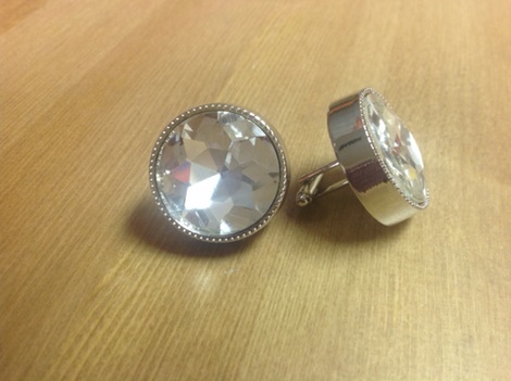KING ROUNDED CUFF LINK