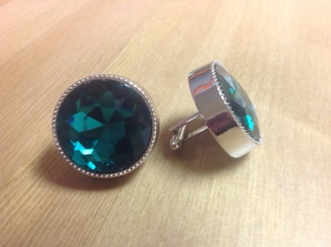 KING ROUNDED CUFF LINK