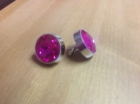 KING ROUNDED CUFF LINK