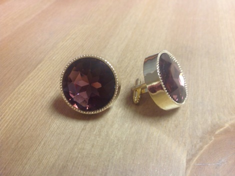 KING ROUNDED CUFF LINK