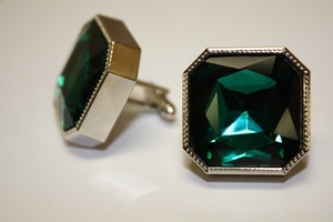 KING SQUARE CUFF LINK