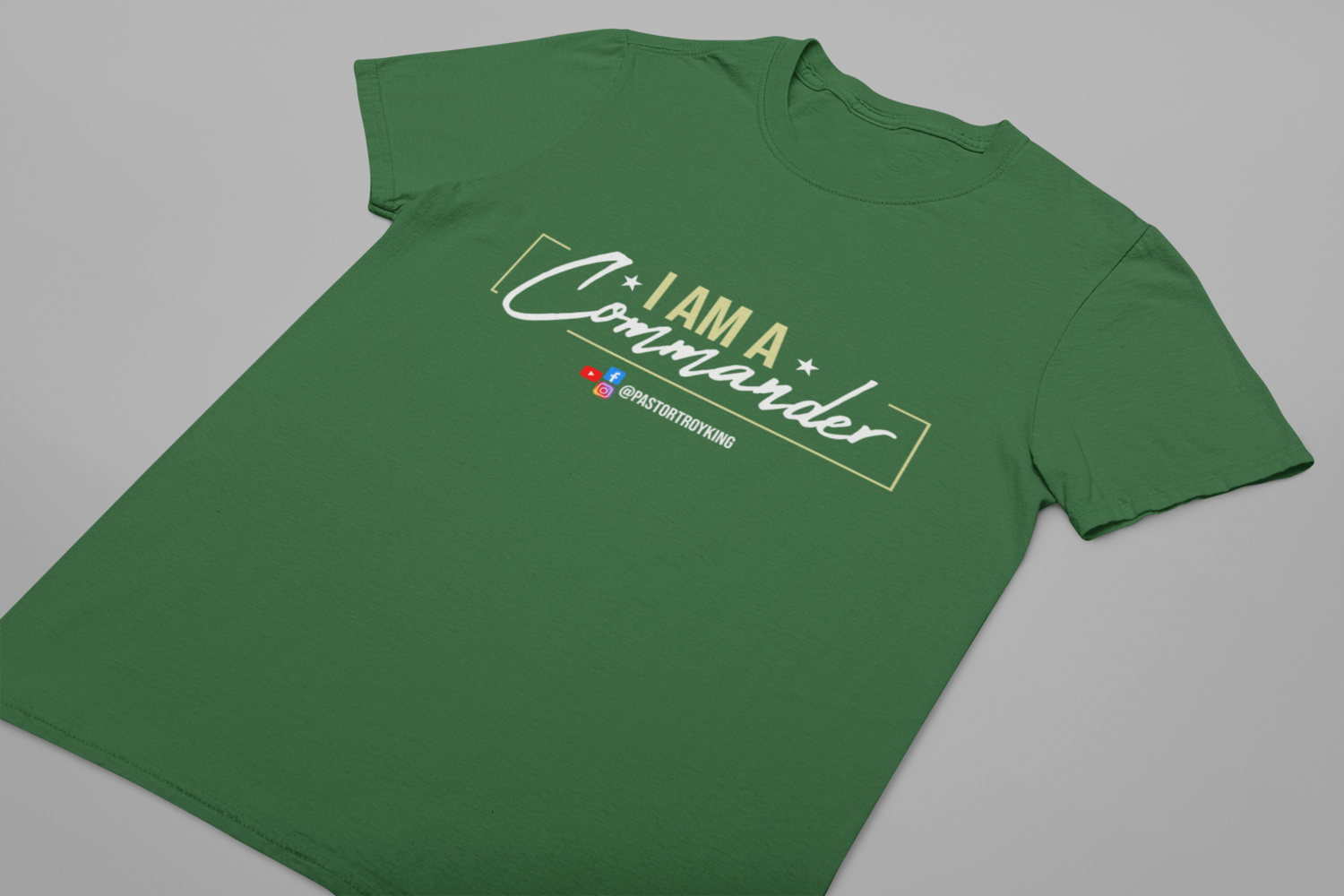 COMMANDER T-SHIRT (PRE-ORDER)