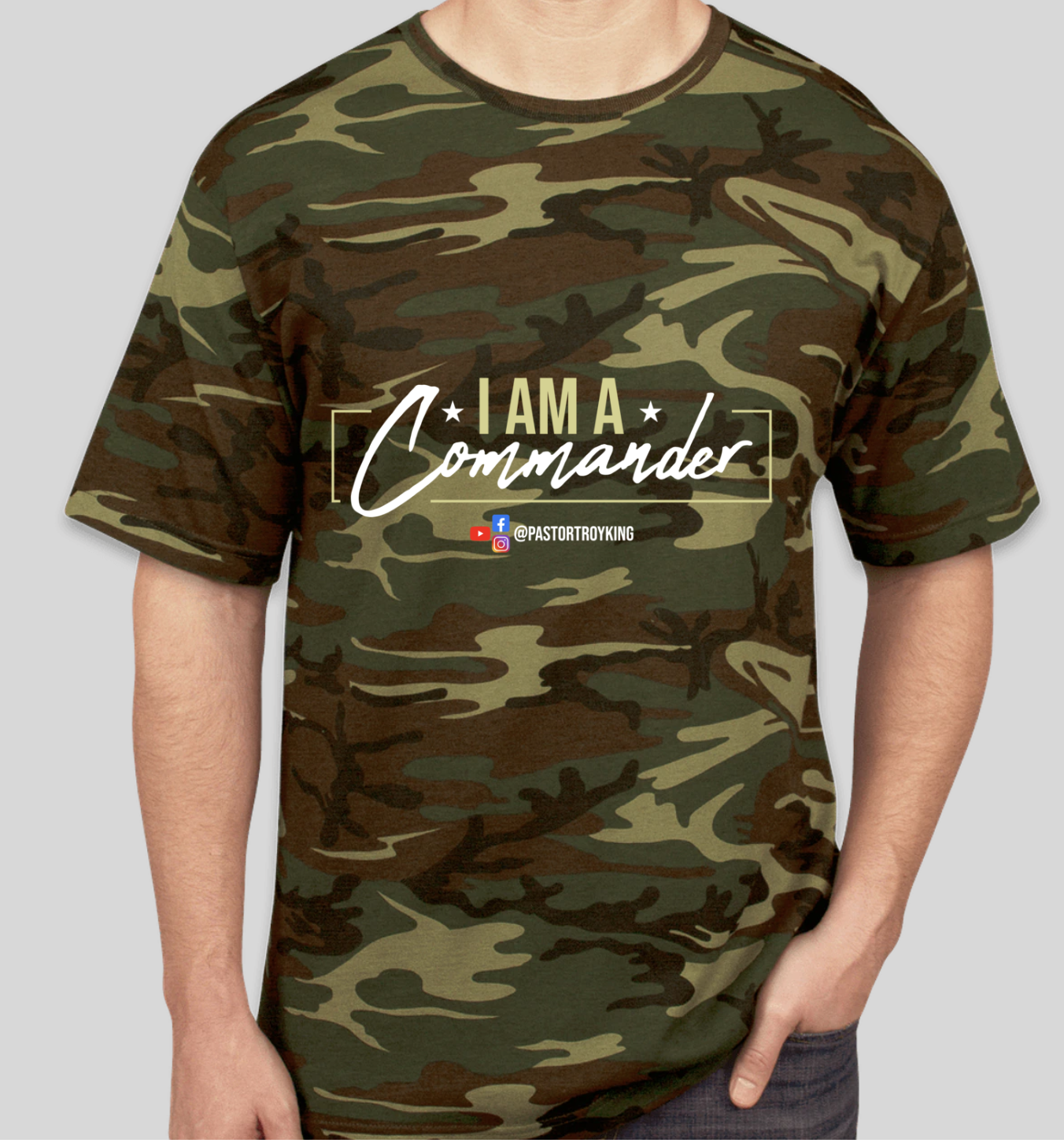 COMMANDER T-SHIRT (PRE-ORDER)