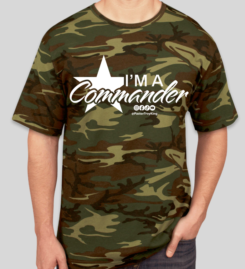 NEW COMMANDER T-SHIRT (PRE-ORDER)