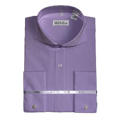 CUTAWAY COLLAR SHIRT