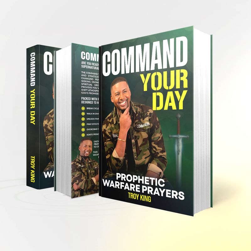 COMMAND YOUR DAY - PRAYER BOOK ( PAPERBACK)