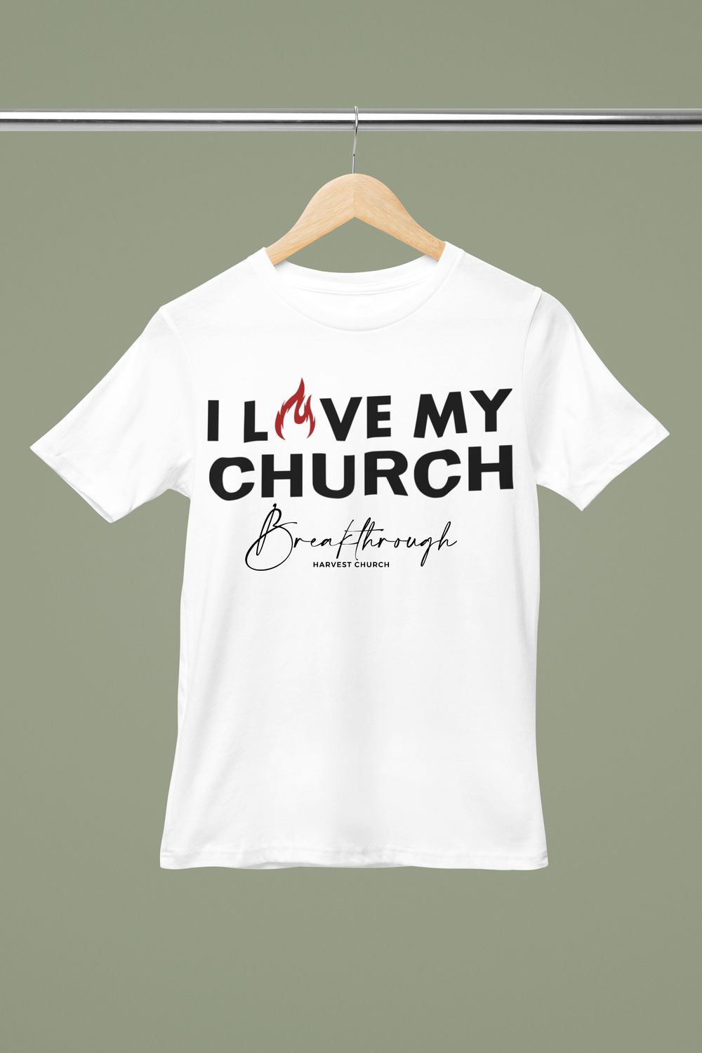 I Love My Church- T- Shirt
