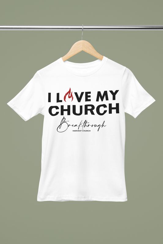I Love My Church- T- Shirt