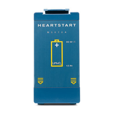 Battery, long-life (4-year or 200 shocks)