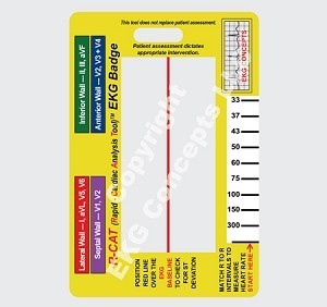 R-CAT ECG ID Badge