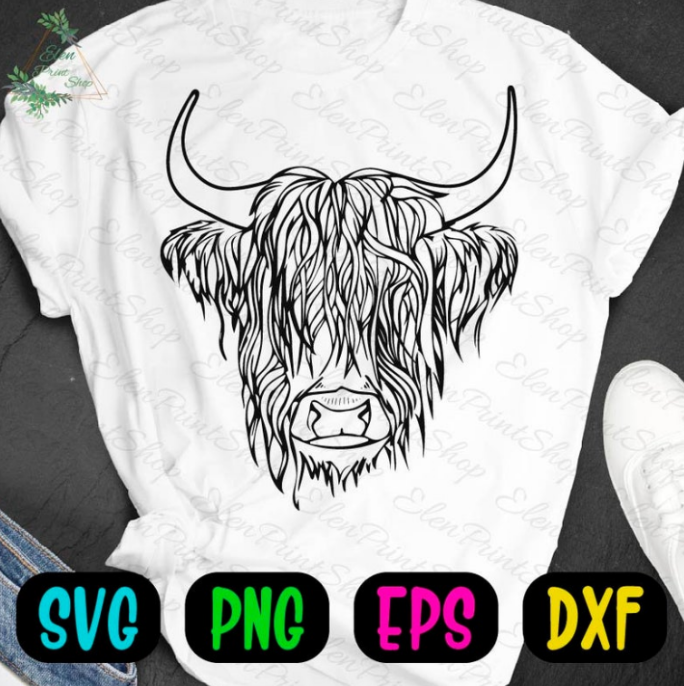 Free Free 206 Highland Cattle Svg SVG PNG EPS DXF File