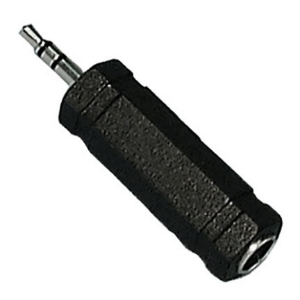 1/8" Plug to 1/4" Jack adapter, Stereo