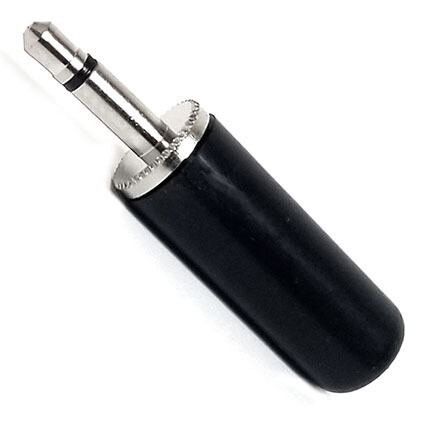 1/8" Mono Plug Black